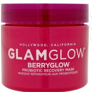 GLAMGLOW Berryglow Probiotic Recovery Mask in Bold Pink